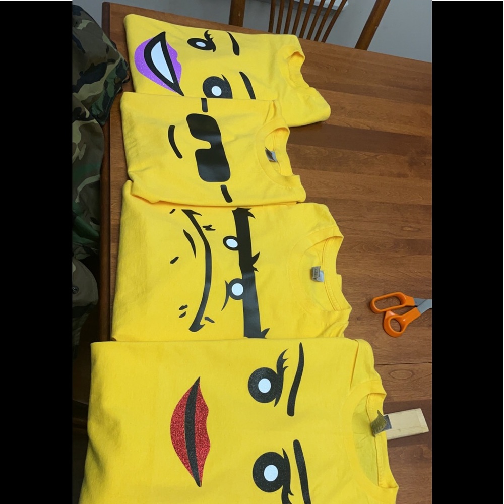 Lego face shirts